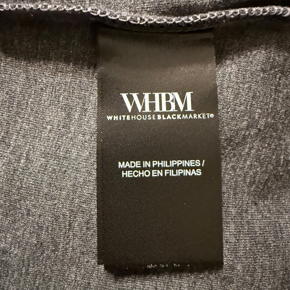 WHBM Puff Sleeve Mock Neck Snit NWT - Picture 6 of 7